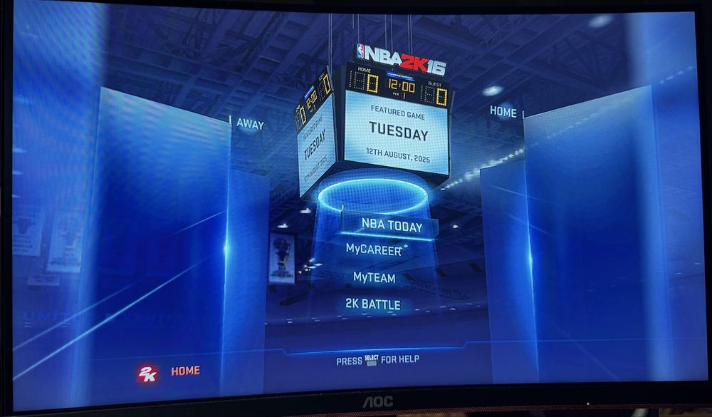 NBA 2K16 PS3.