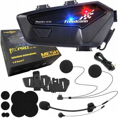 Interkom motocyklowy Freedconn FX Pro 2 EU MESH