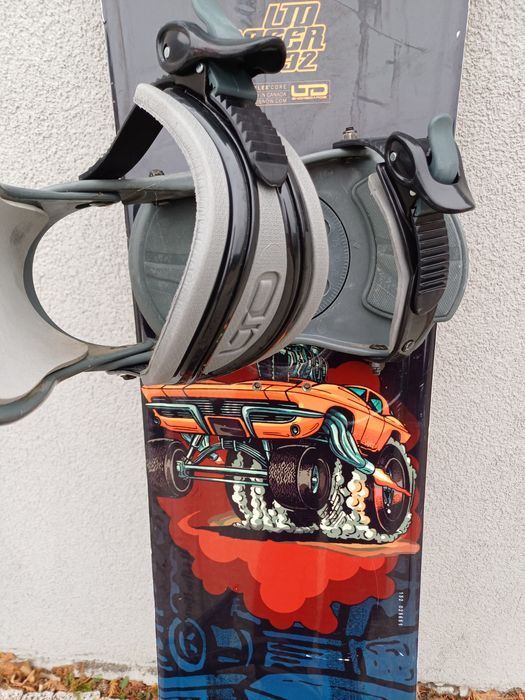 Nr 1 Snowboard Snow Ltd Racer dł. 132 z wiązaniami LT5