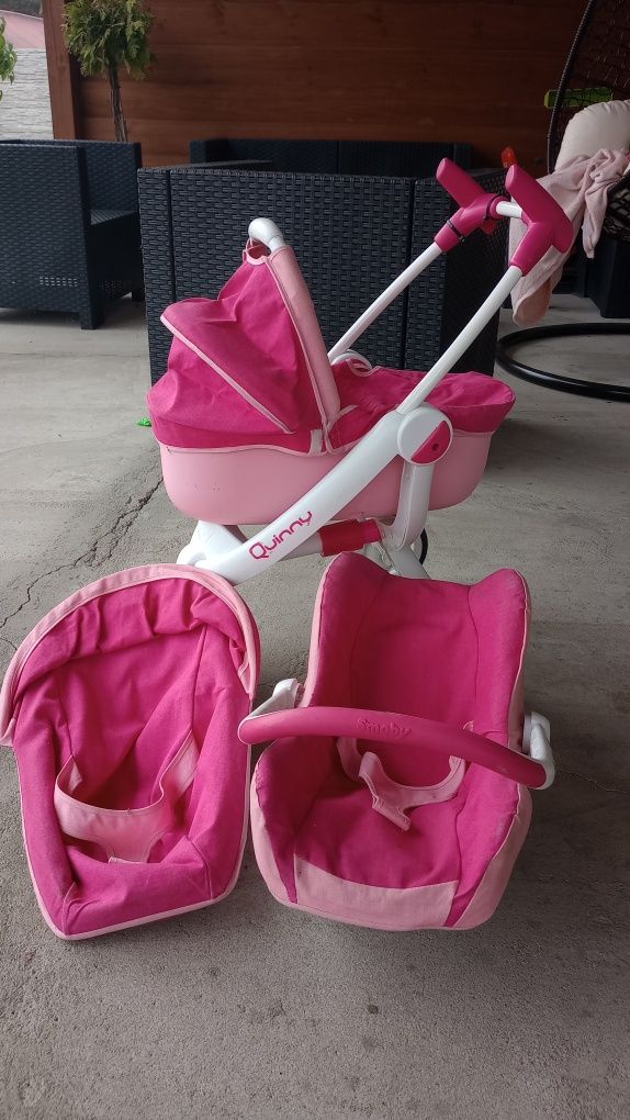 Quinny wózek dla dziecka dziecięcy 3w1 różowy