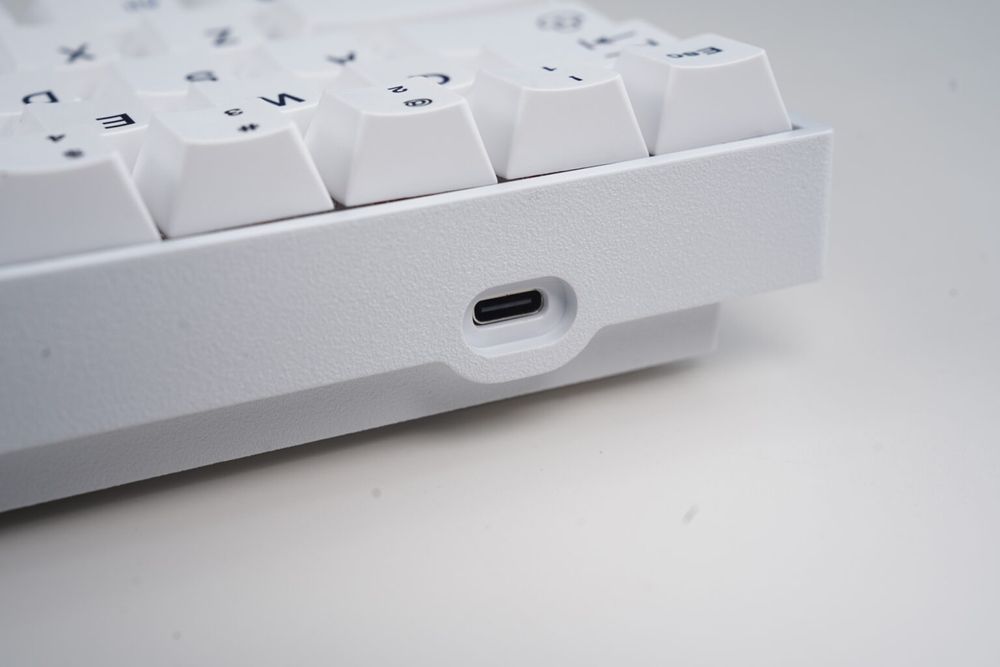 NOWA Klawiatura Rebel Mini PRO RGB, kolor: biały