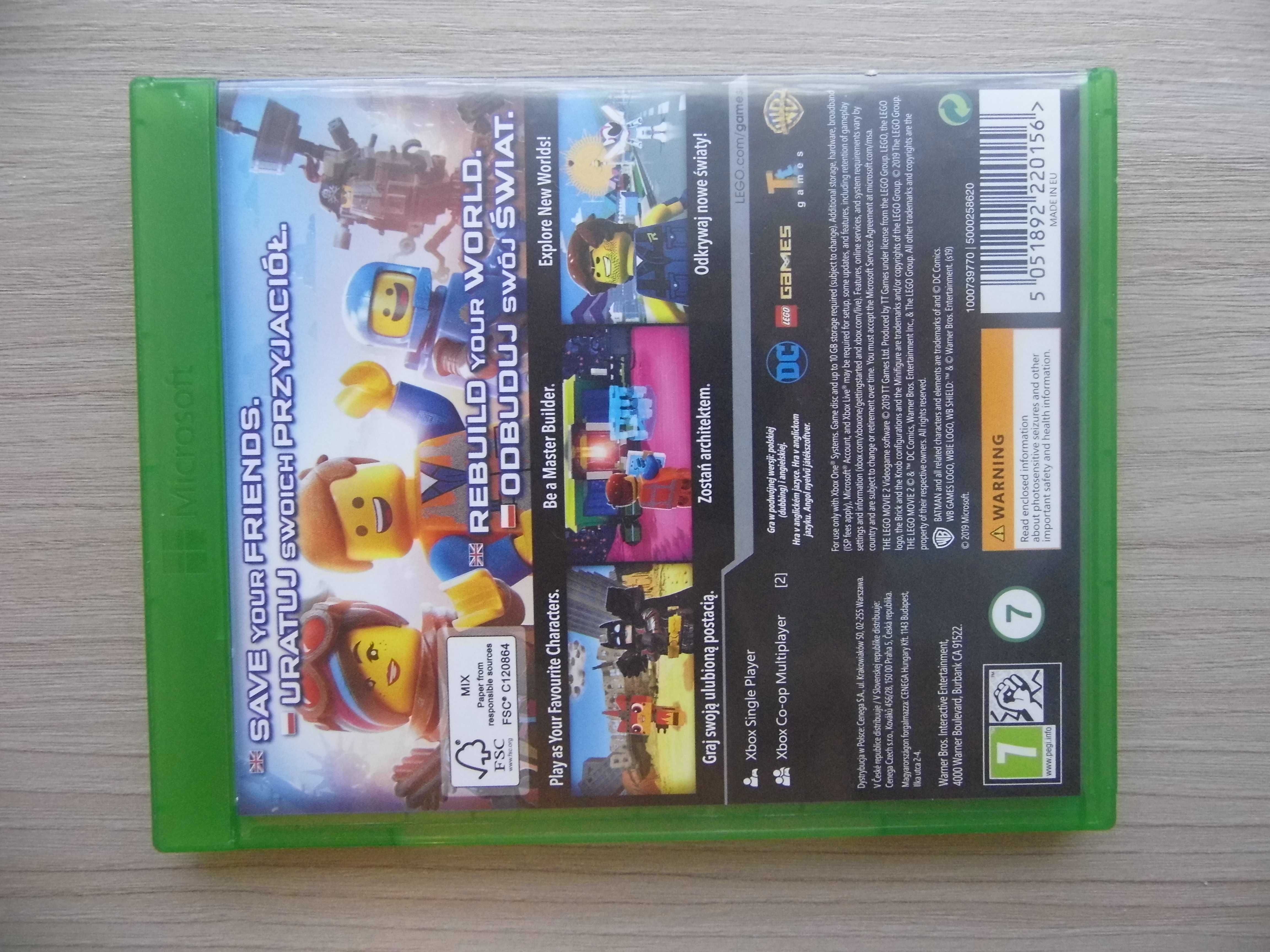 LEGO Przygoda 2 Gra XBOX ONE (Kompatybilna z Xbox Series X)