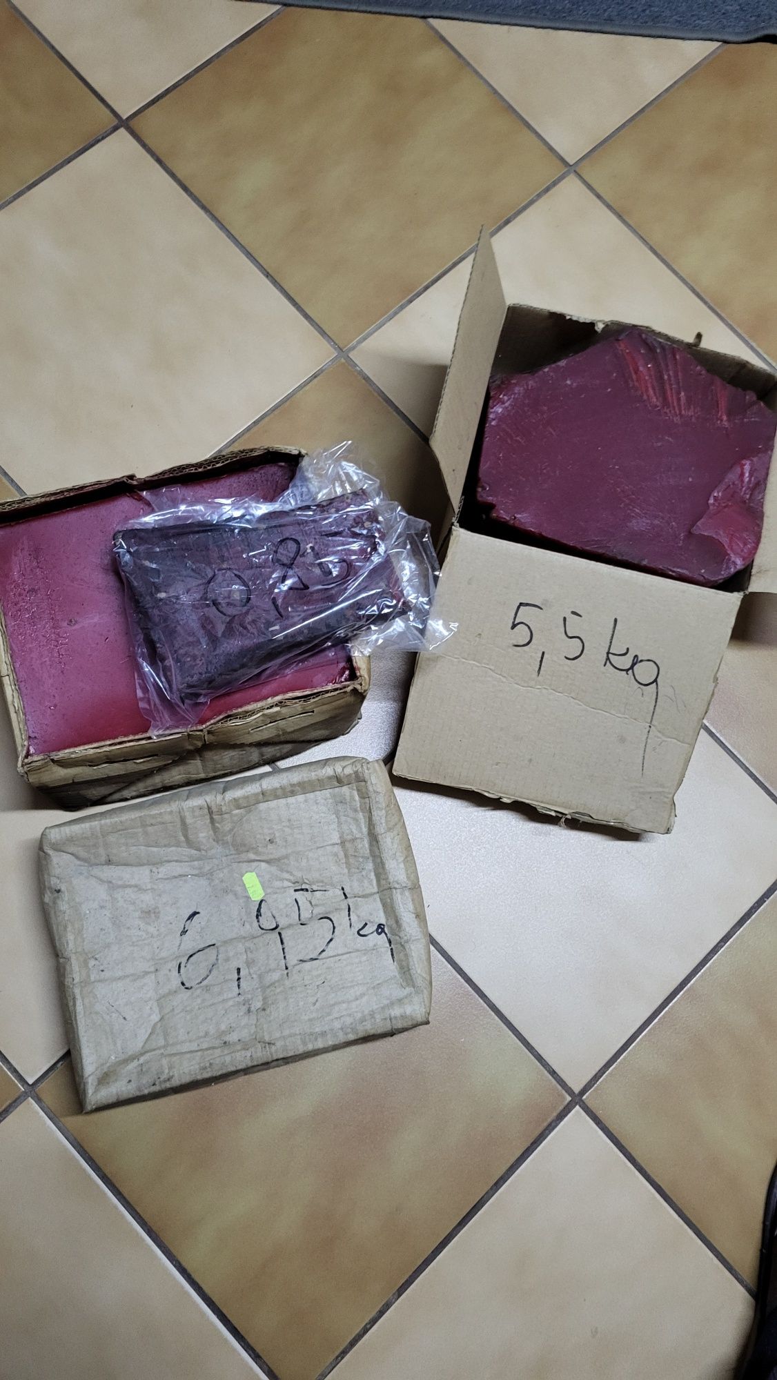 Wosk do powlekania serów PRL 13 kg.
