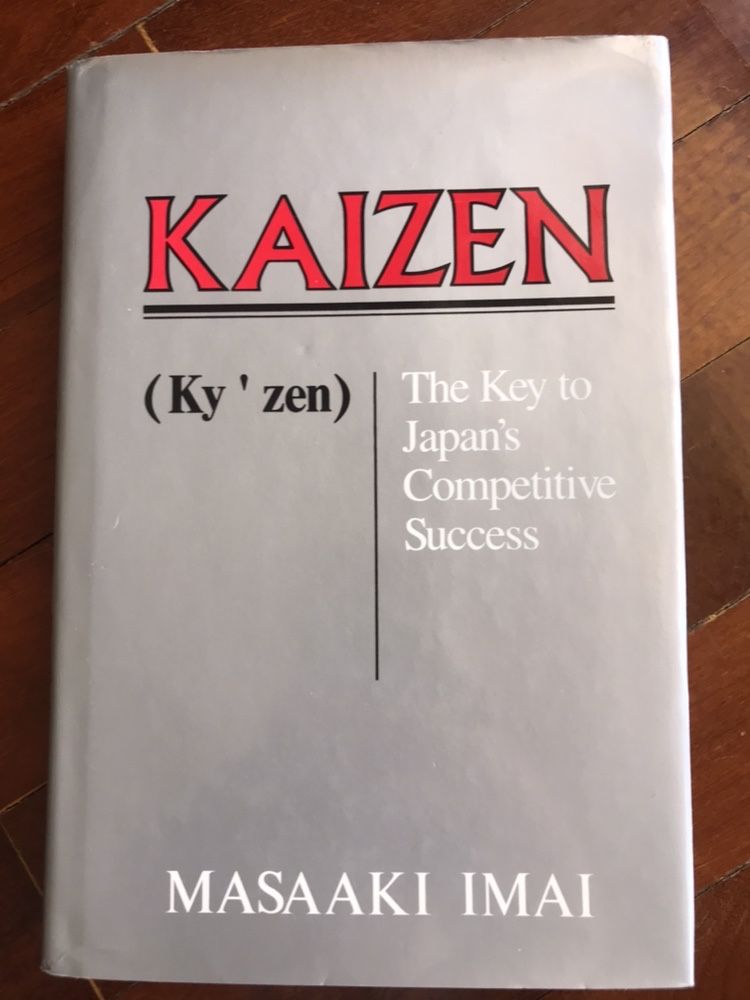 Livro Kaizen, em inglês