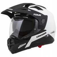 CASSIDA Kask Motocyklowy Cross TOUR 1.1 Przerabiasz w Integralny