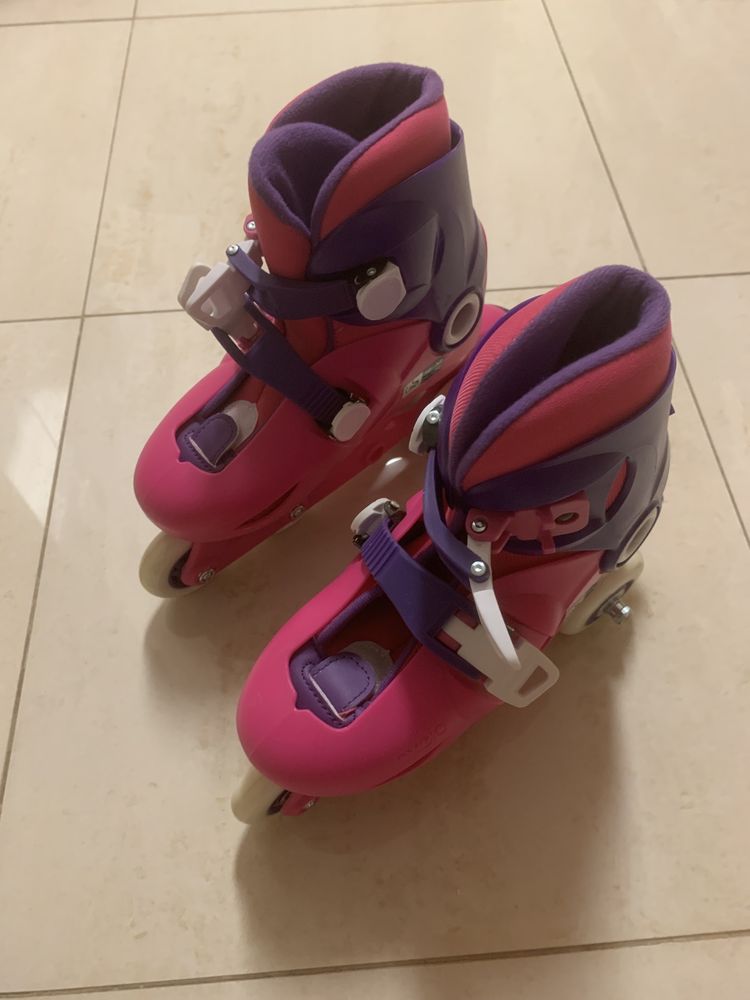 Patins de rodas em linha