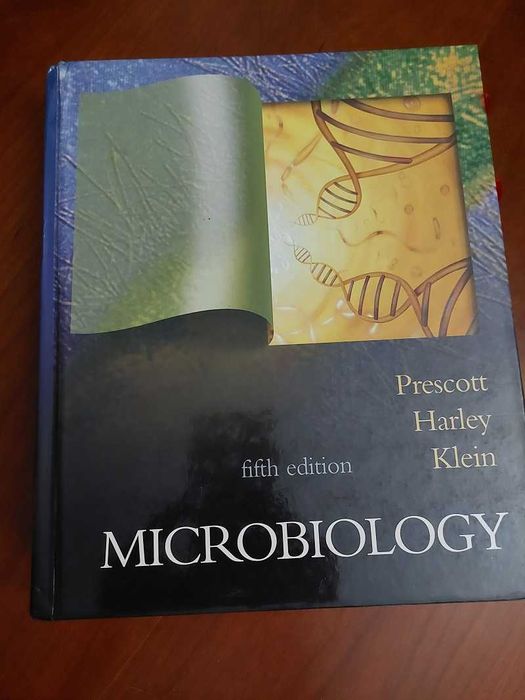 Livro “Microbiology” como novo (Inclui CD), de Prescott Harley Klein