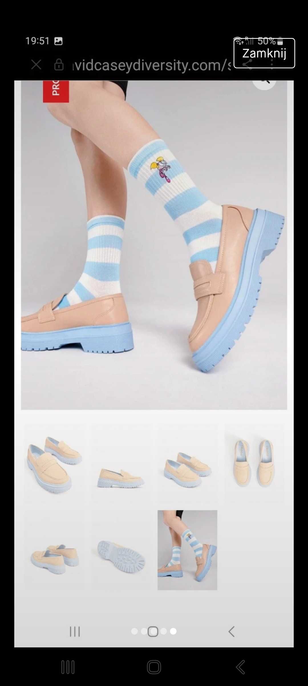 Buty mokasyny Cropp