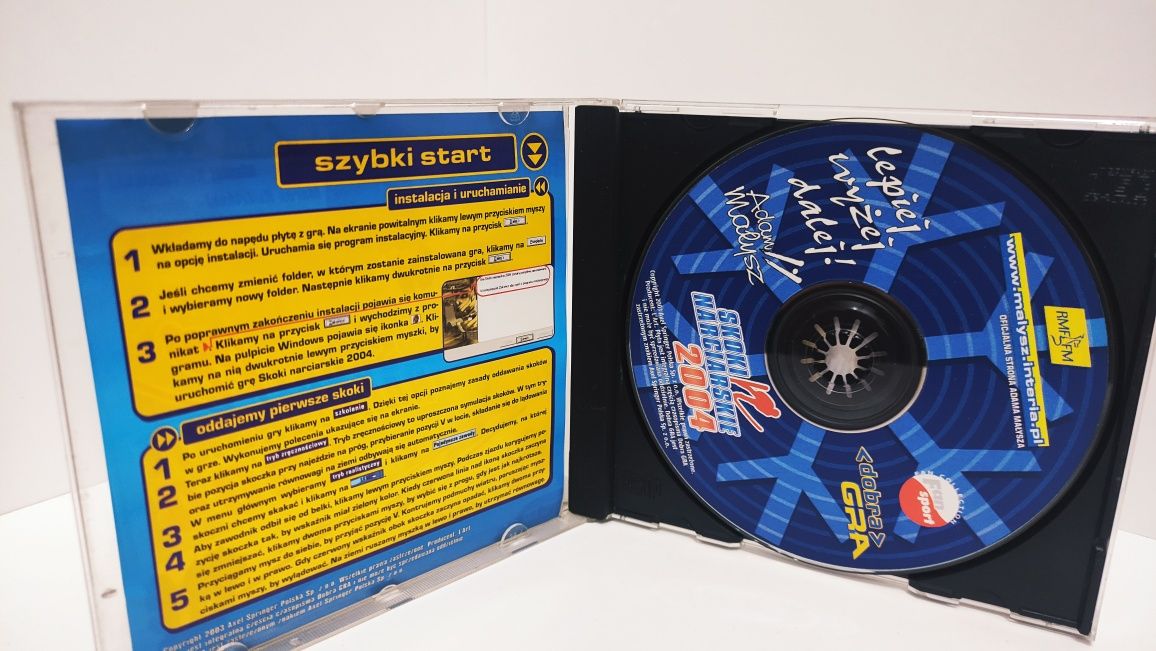 Skoki narciarskie 2004 PC gra
