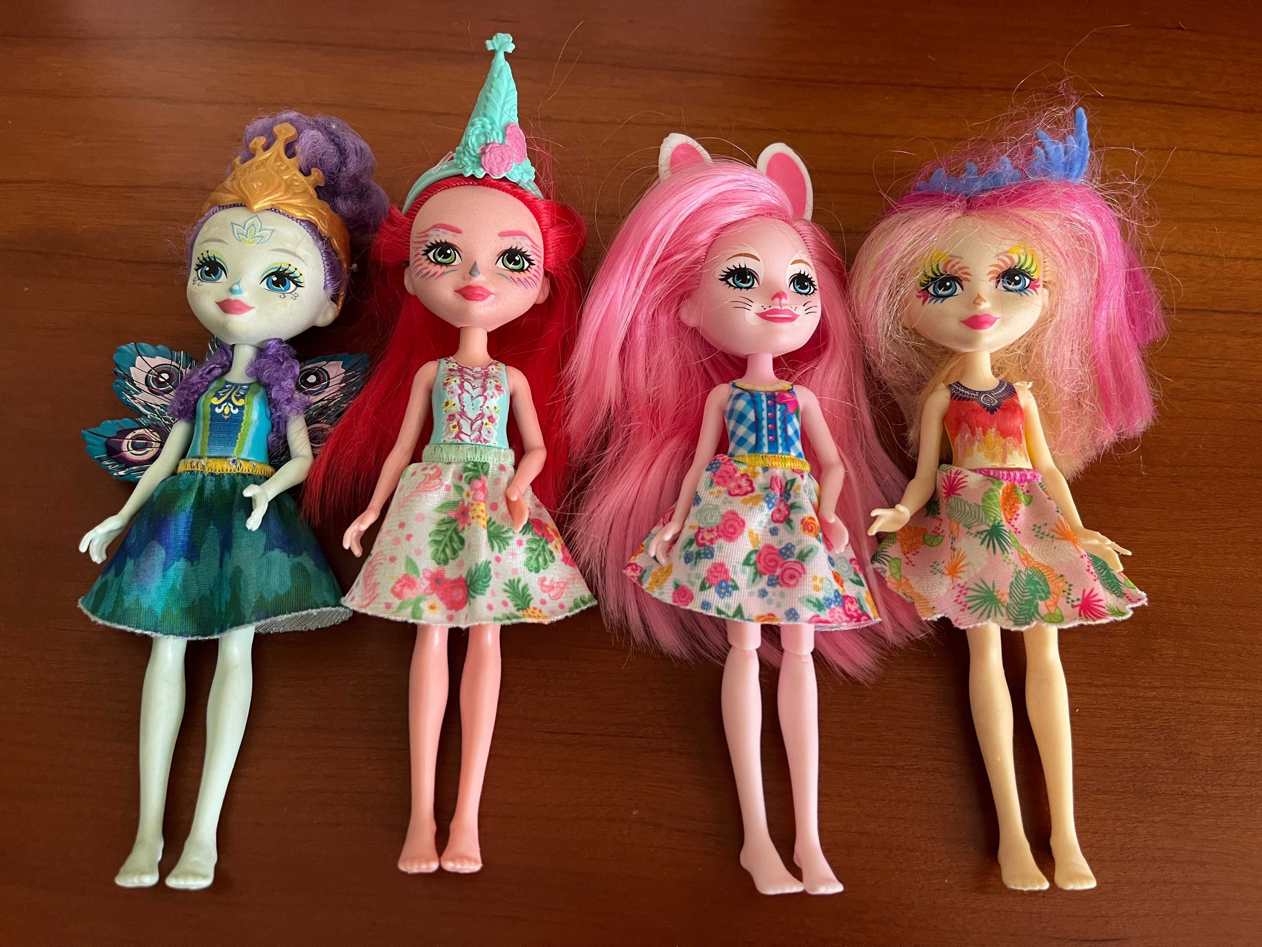 Casa Veado - Enchantimals com 4 bonecas