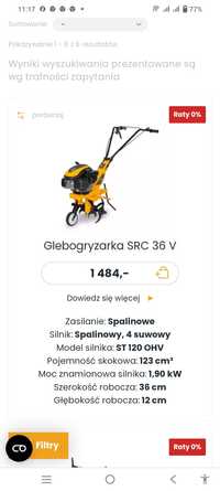 Glebogryzarka Stiga SRC 36 G