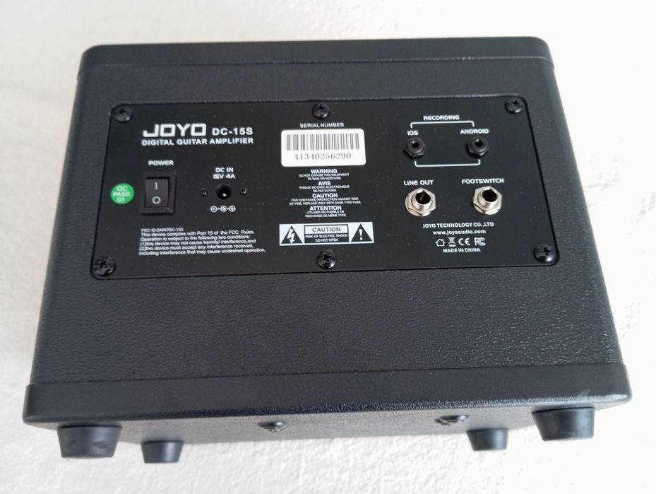 Wzmacniacz gitarowy akumulatorowy JOYO DC-15S