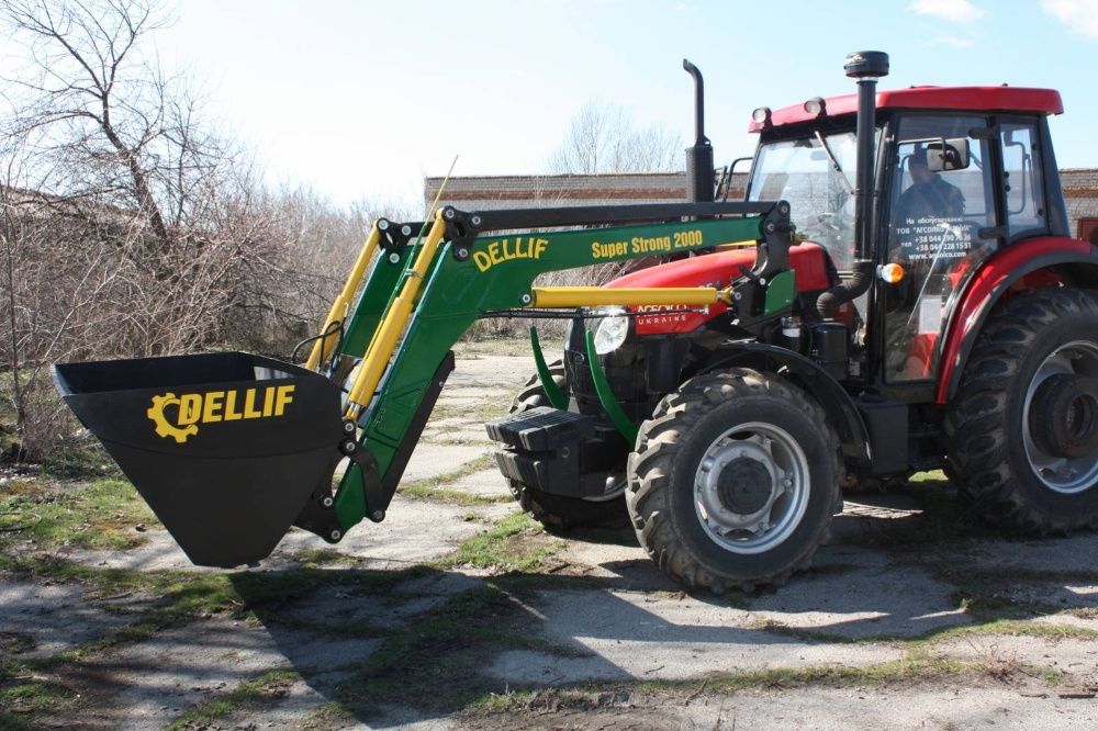 Фронтальный погрузчик КУН на трактор John Deere ( Джон Дир) ТМ Деллиф