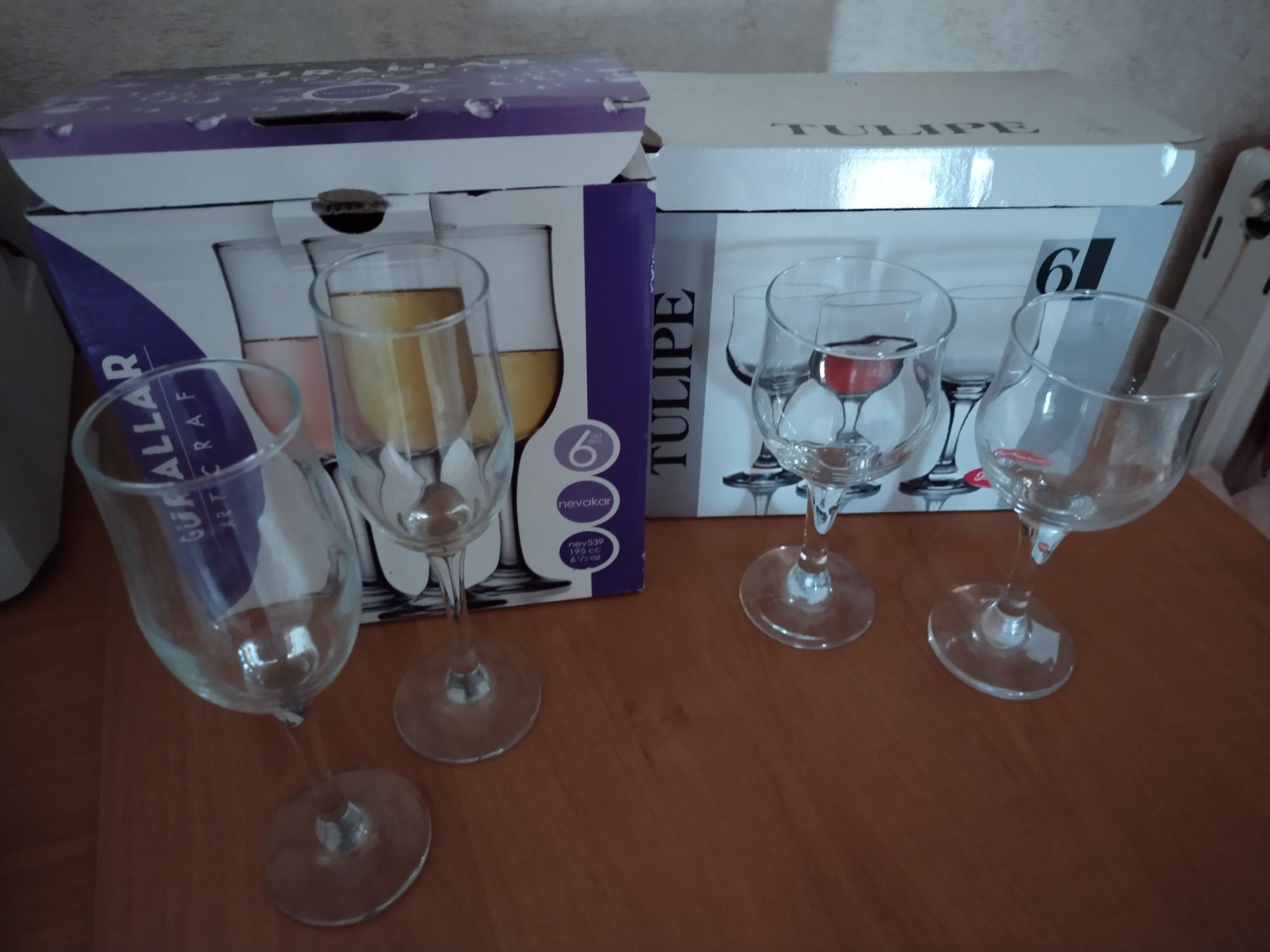 Продам фужери на ніжках