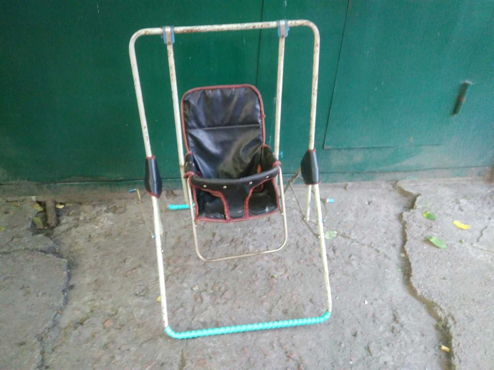 2в1 гойдалка - стілець СРСР, розкладна, кімнатна