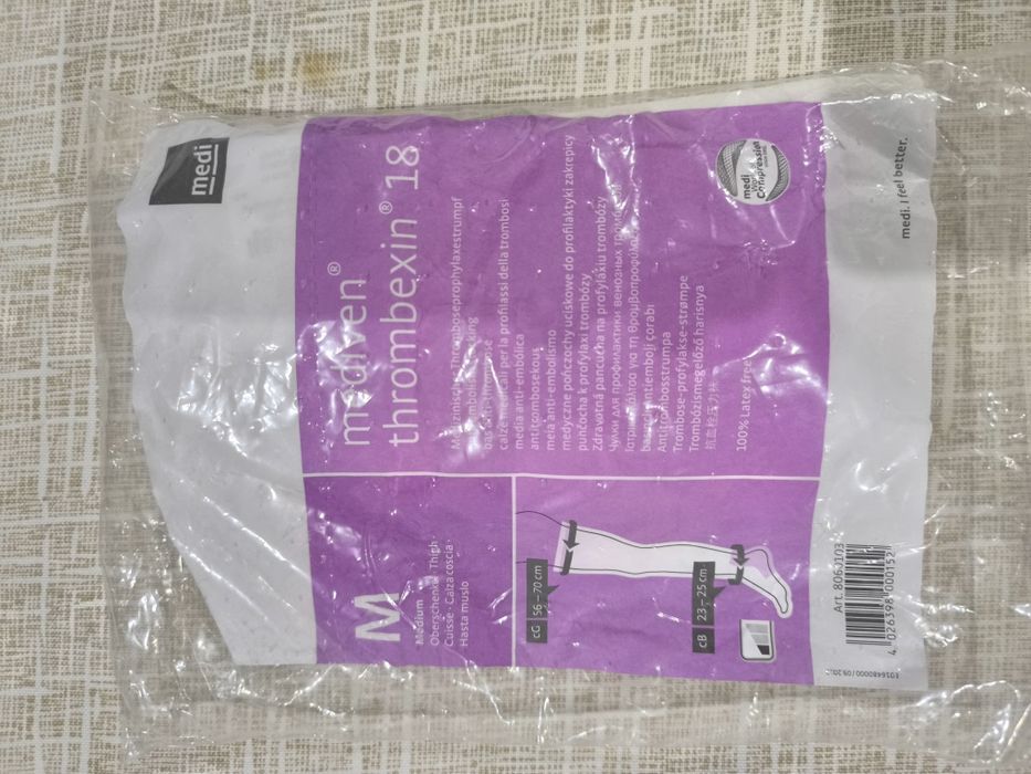 Meias de compressão novas