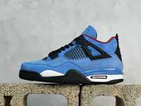 niebieski\Retro*Jordan4NikeJordanTravis UnisexTrampki.45