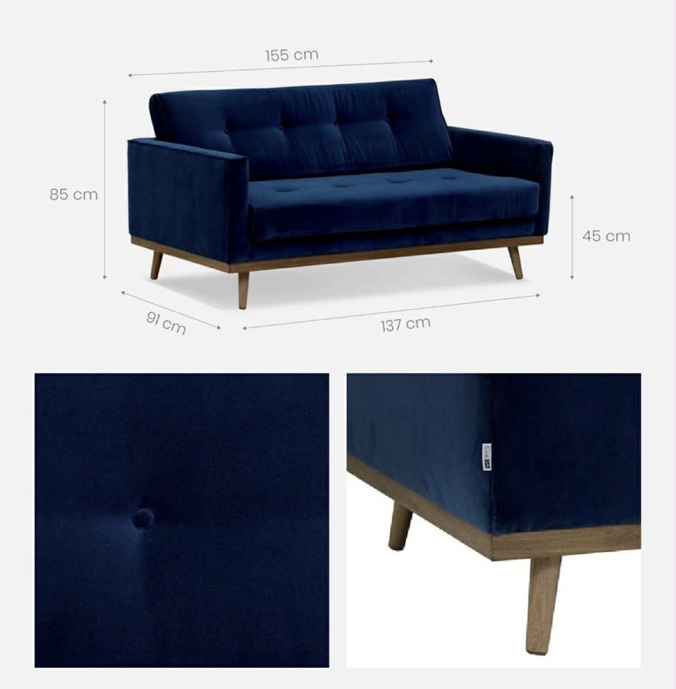 Sofa Klematisar 2-osobowa