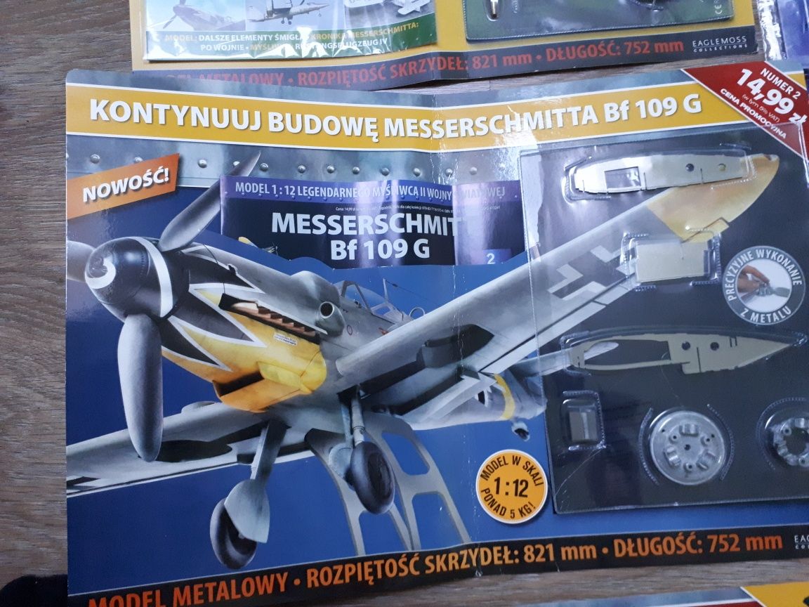 Messerschmitt Bf 109 G kolekcja deagostini