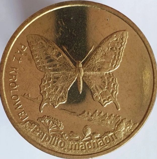 Moneta 2 zł Paź Królowej 2001