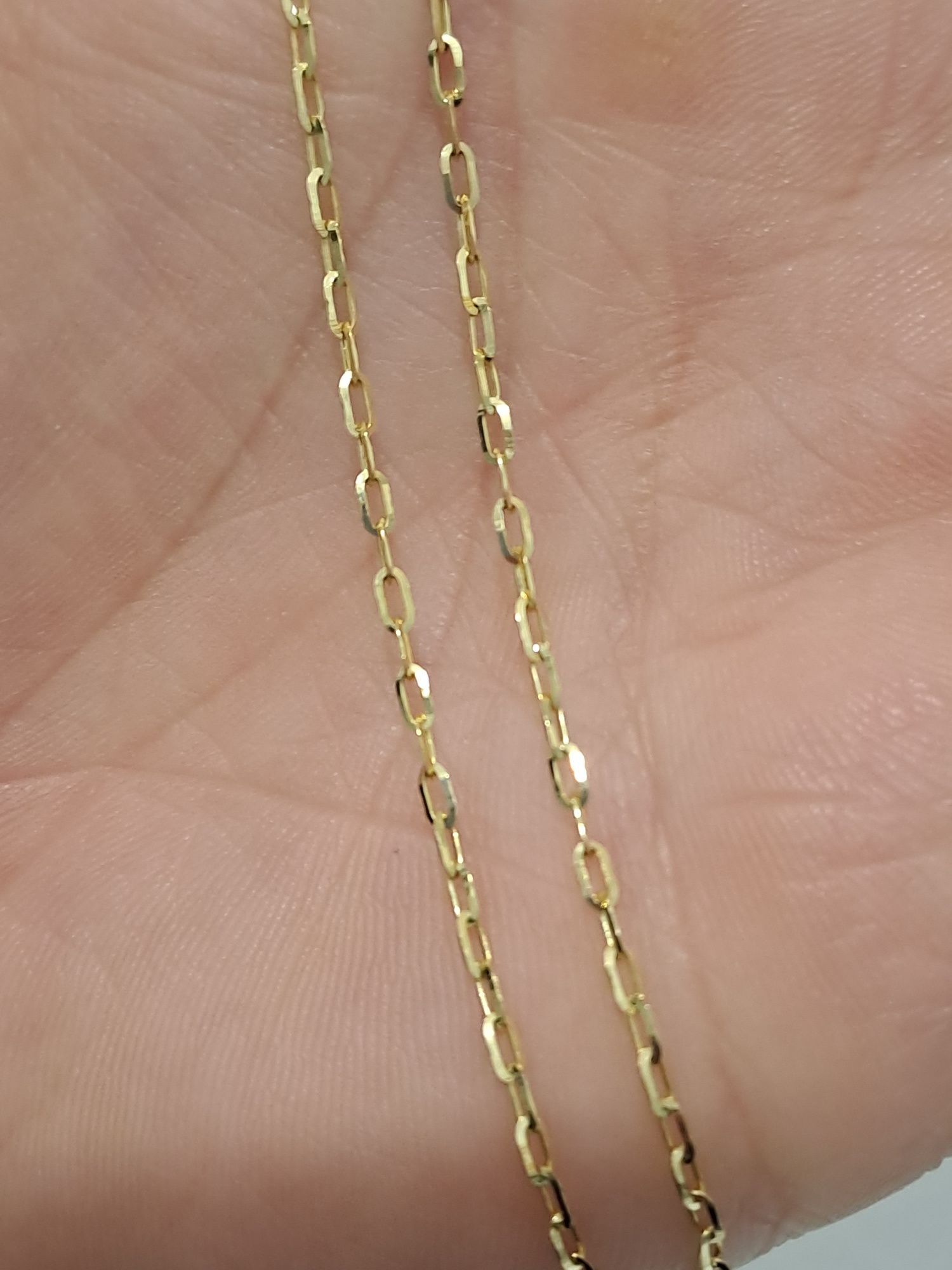 Złoty łańcuszek Ankier 585 Nowy 45 cm