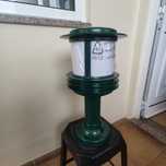 Conjunto de candeeiros de jardim e de parede