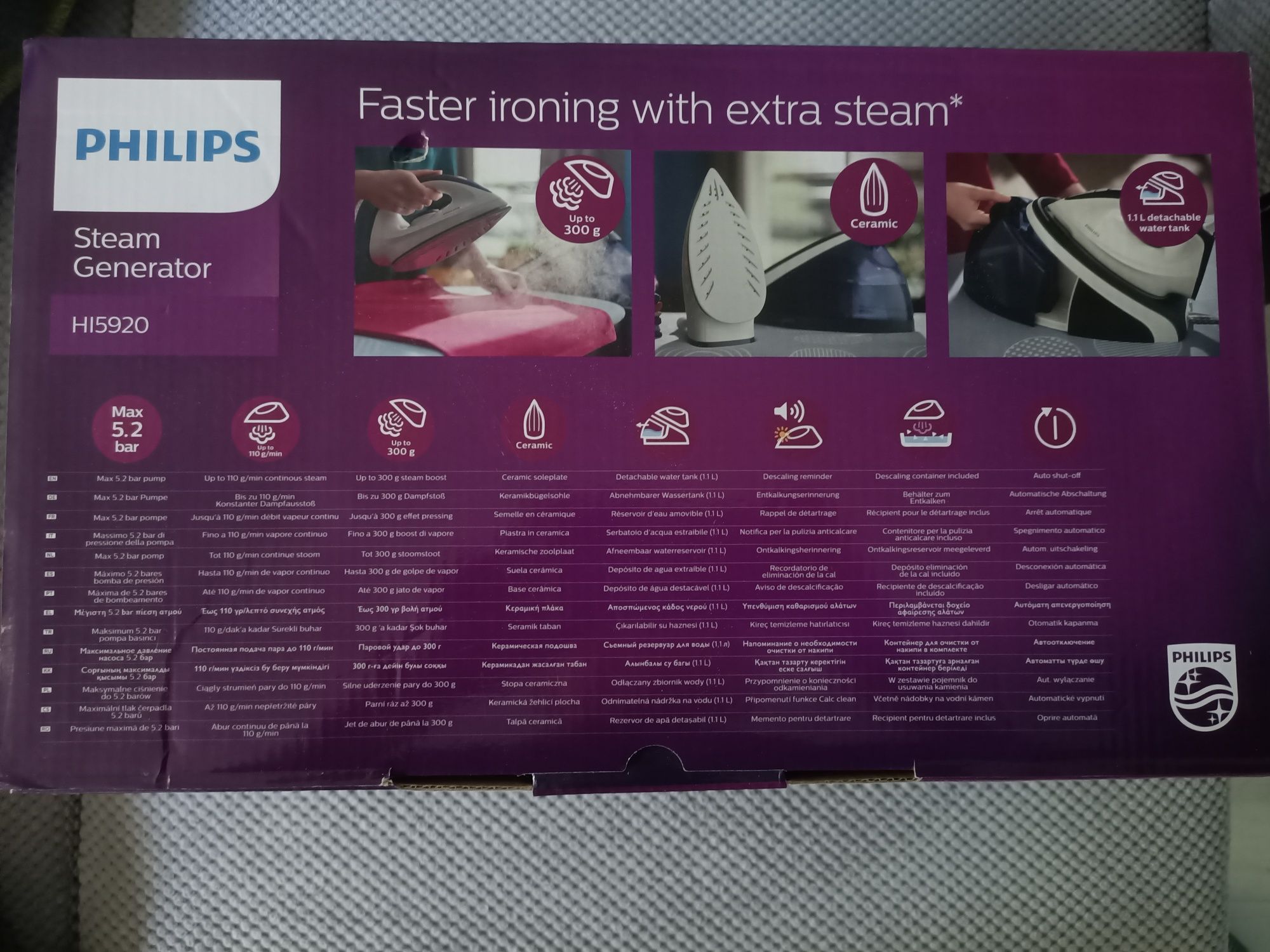Sprzedam żelazko Philips HI5920.