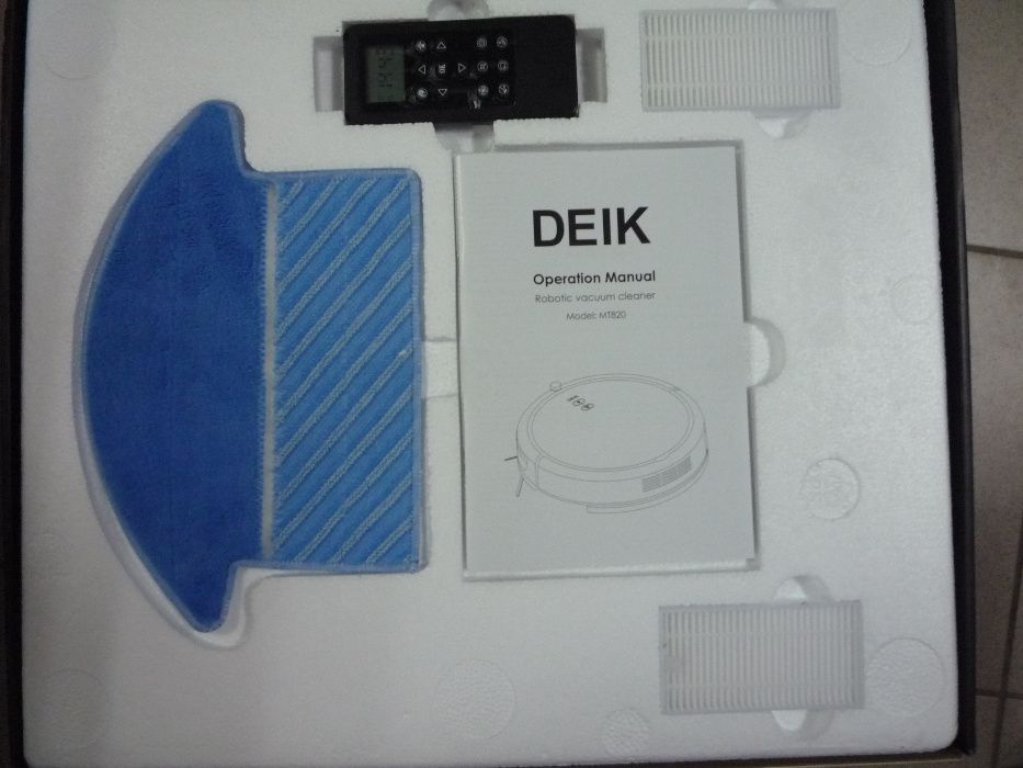 Odkurzacz robot DEIK MT820 / pilot / programator