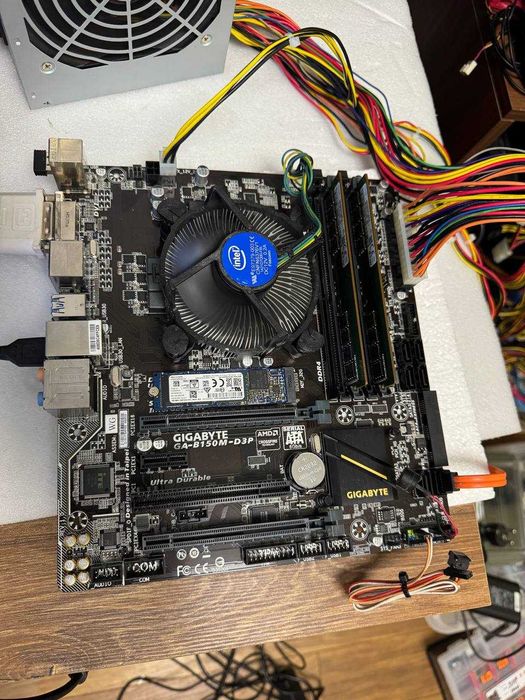 Комплект 1151 Gigabyte GA-B150M D3P/i5 6600/16GB/охолодження