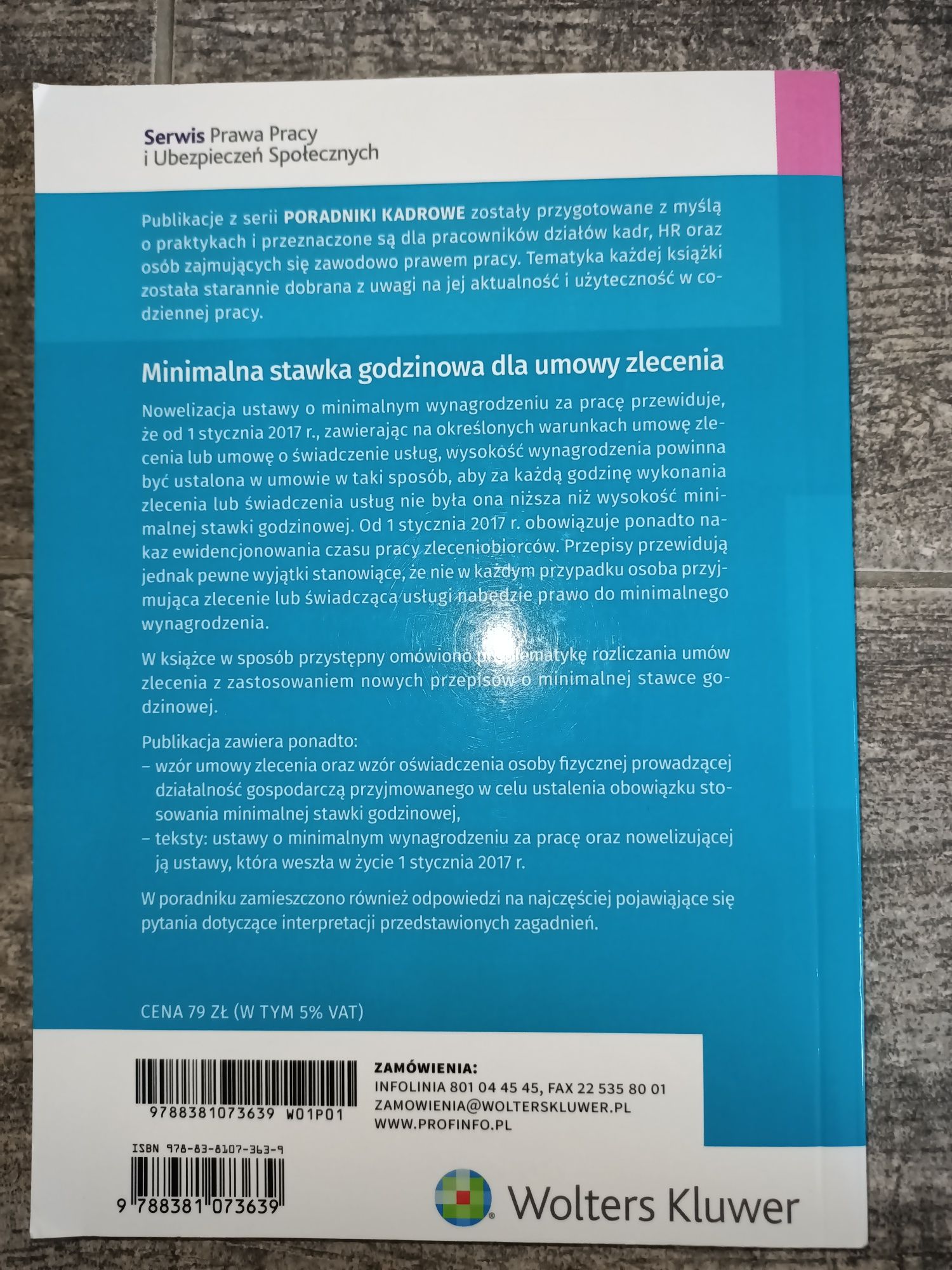 Minimalna stawka godzinowa dla umowy zlecenia Dąbrowska Milczarek