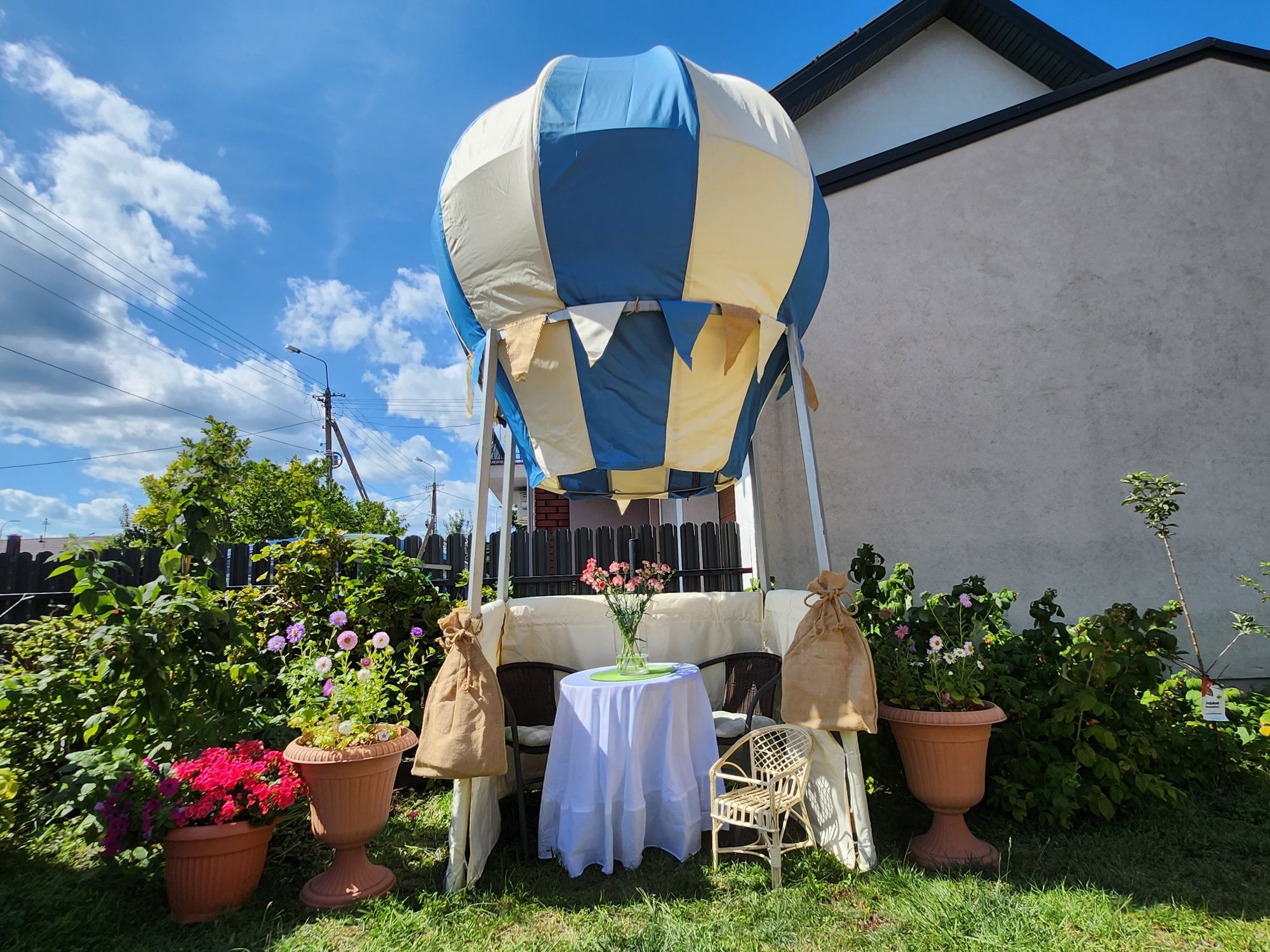 Wielki Balon Dekoracyjny 3,4m - na Eventy, śluby lub do ogrodu
