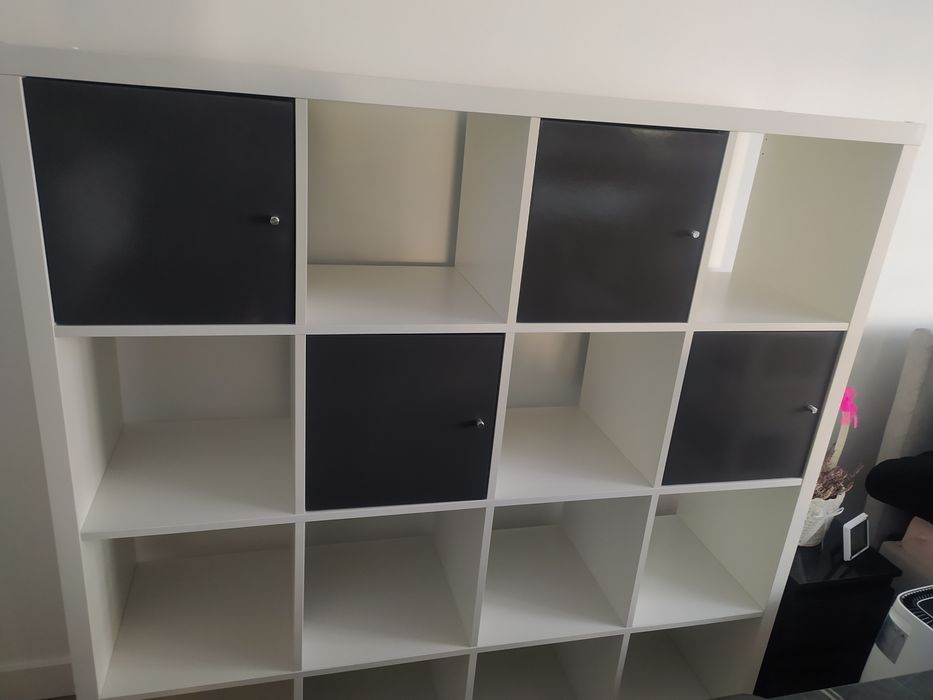 Regał kallax 4x4, biały, 147x147, ikea