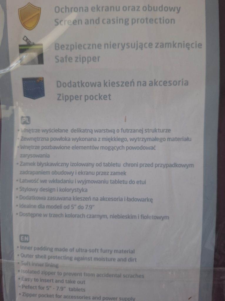 #etuii #pokrowiec na tablet dla modeli od 5 do 8 calii