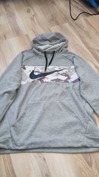 Męska bluza Nike 42 XL szara moro oryginalna