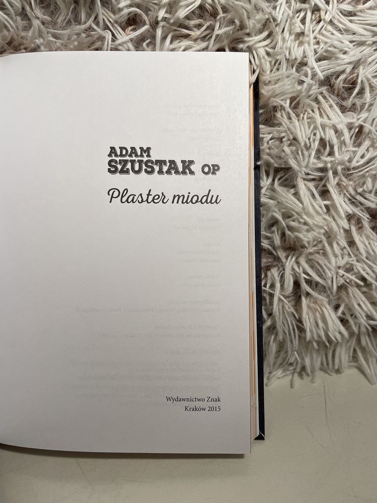 Plaster miodu - Adam Szustak