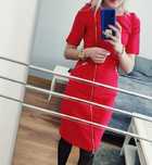 Czerwona sukienka mohito xs