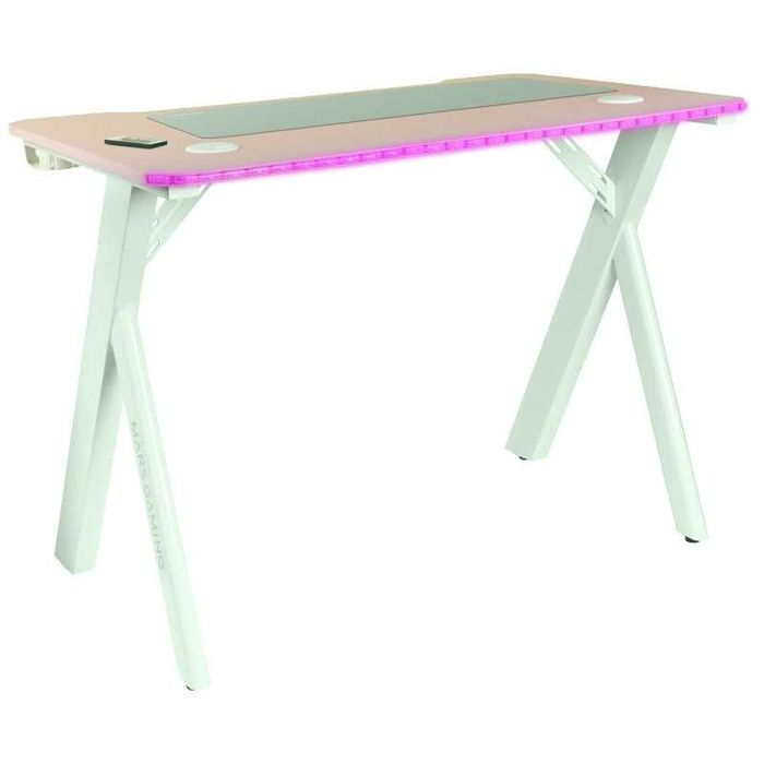 ISG Mars Gaming MGD100RGB Mesa Gaming Rosa