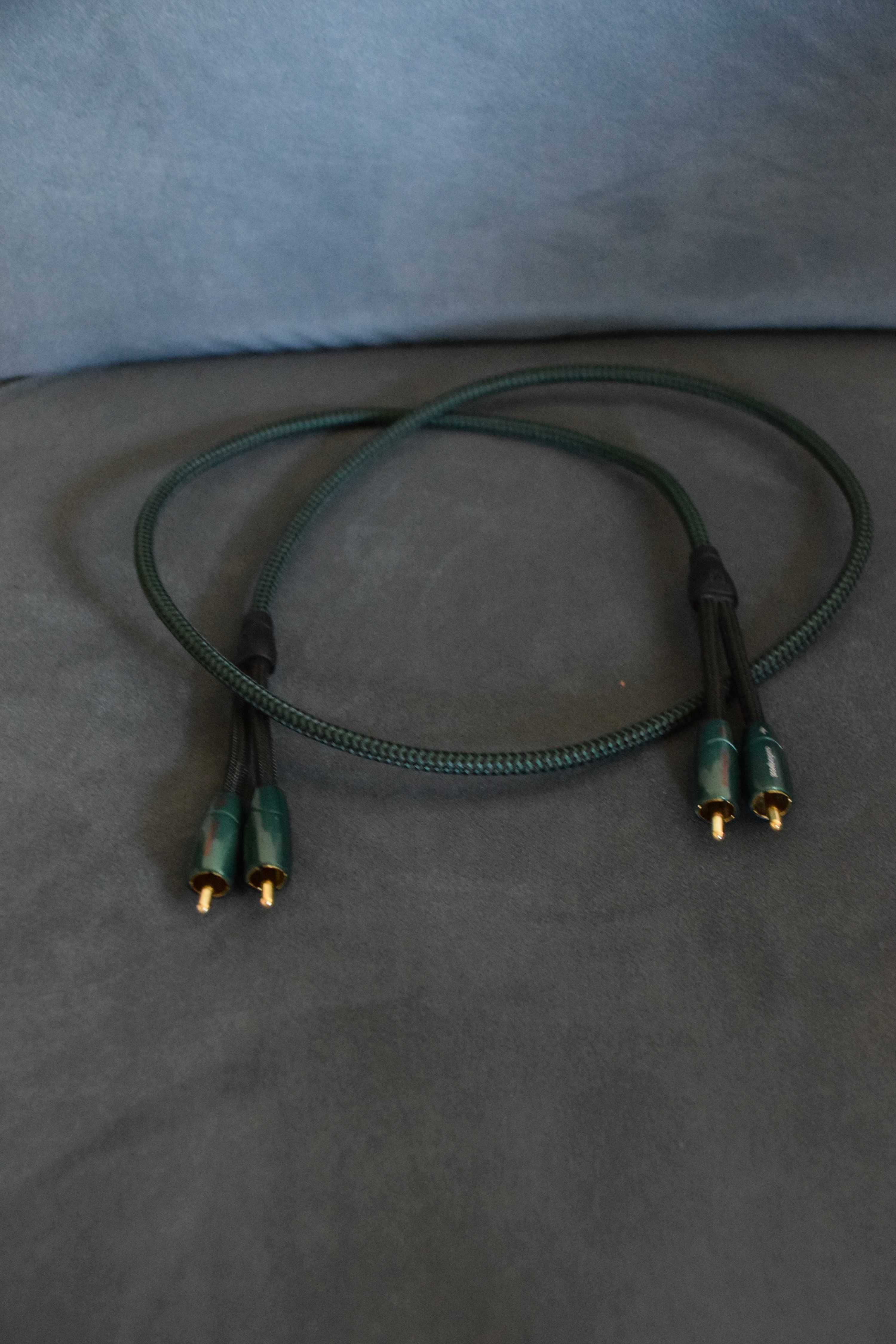 2 kable RCA Audioquest Evergreen (2 x RCA)