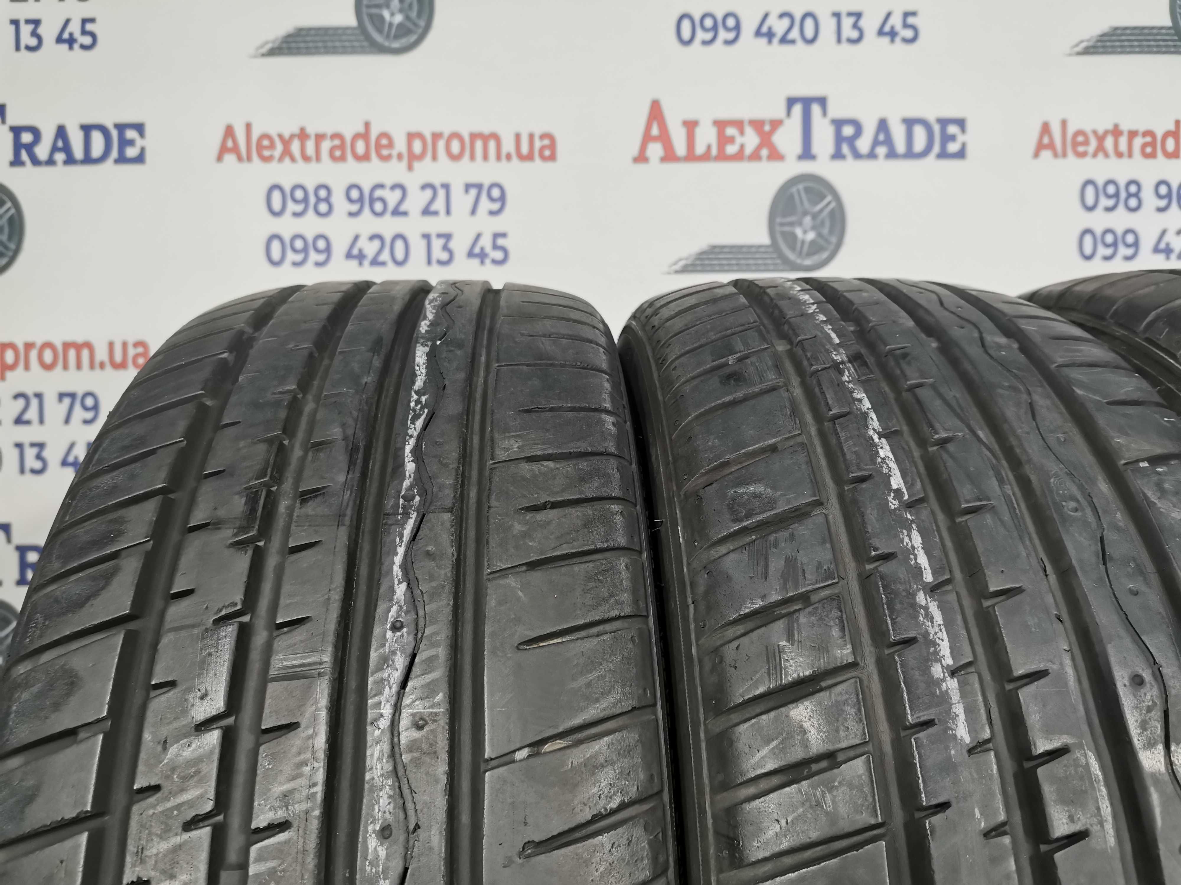 4 шт. 195/50 R15 Hankook Ventus S1 Evo літні шини б/у