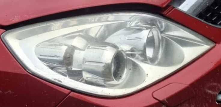 lampa przednia przód prawa Opel Vectra C fl lift prawa lewa