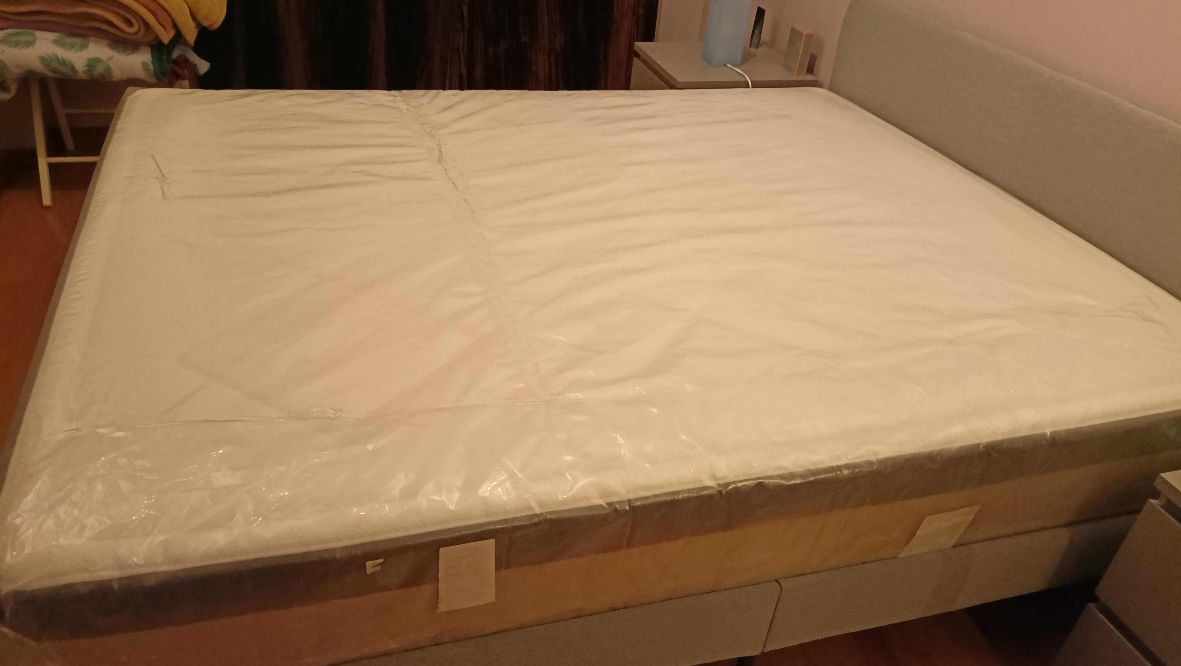 Colchão cama casal 1.60x 2 metros viscoelástica, altura 25 cm. Novo