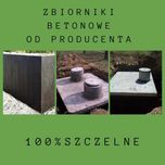 SZAMBO betonowe szamba dostawa HDS gwarancja 36msc zbiornik 6m3 EKO