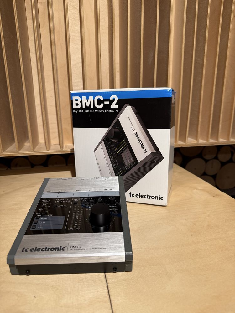 Kontroler monitorów TC ELECTRONIC BMC-2 - jak nowy ! DAC D/A Converter