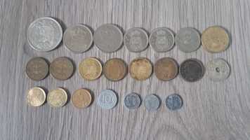 Conjunto lote moedas antigas de Espanha