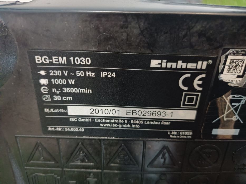 Kosiarka elektryczna Einhell różne rodzaje Transport