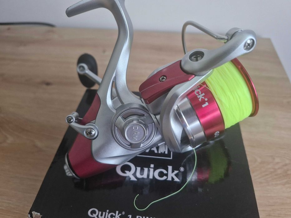 DAM Kołowrotek Quick 1 Pink 6000 FS z żyłką!