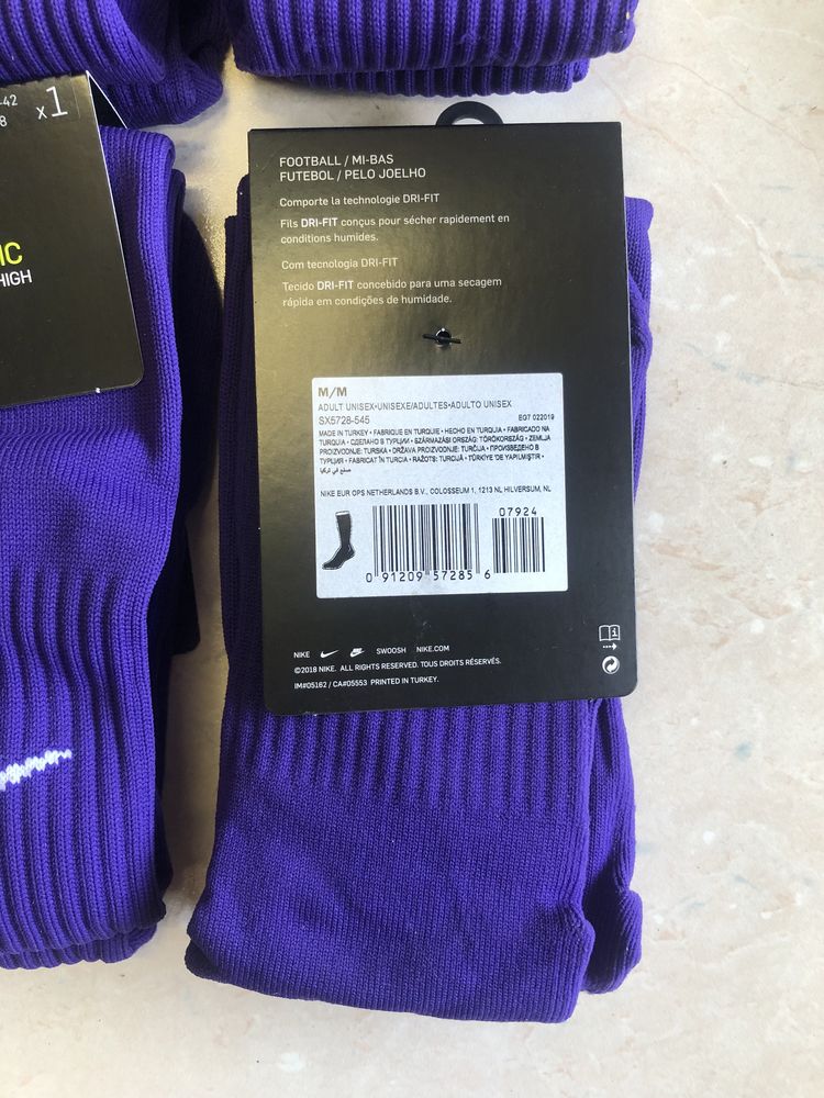 Гетры Nike 38-42 оригинал фиолетовые сиреневые