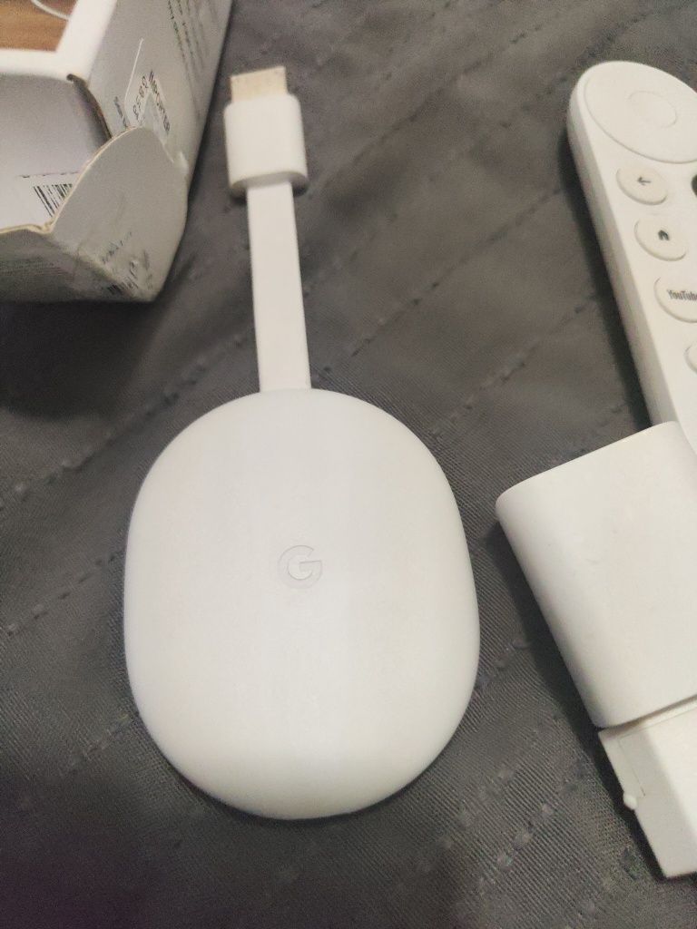 Zestaw multimedialny Chromecast 4k odtwarzacz przystawka do telewizora