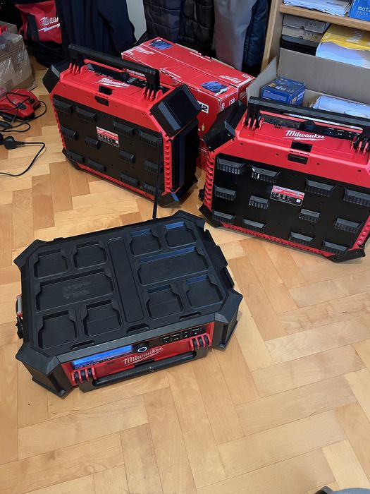 Radio budowlane milwaukee packout m18 PRCDAB+