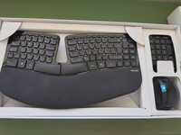 Teclado ergonómico Microsoft sculpt